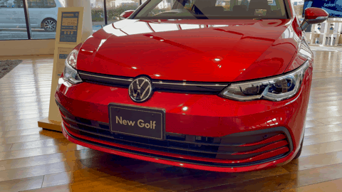 Golf8 eTSI Active展示中【VW神戸東】